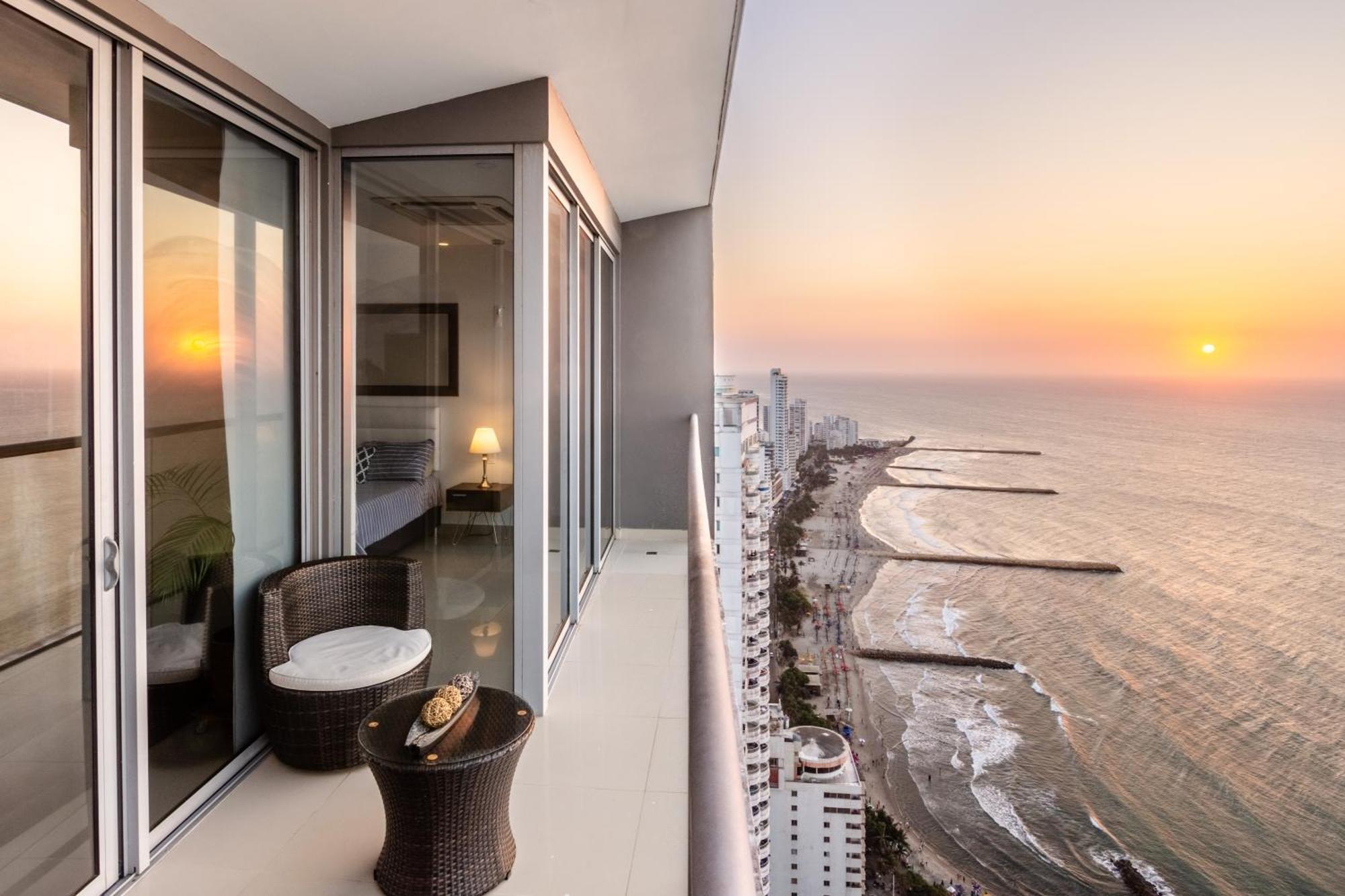 41St Fl Beach Condo In Bocagrande Cartagena Ngoại thất bức ảnh